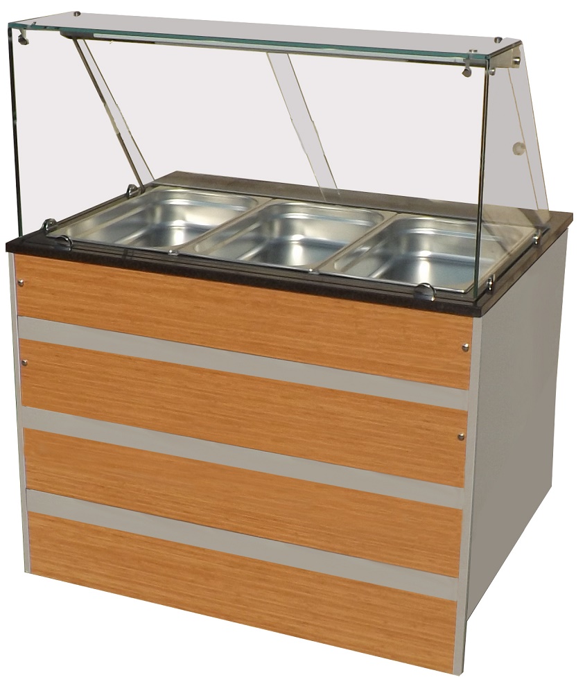 BUFFET CHAUD GN 3/1 COMBISTEEL 7077.0115