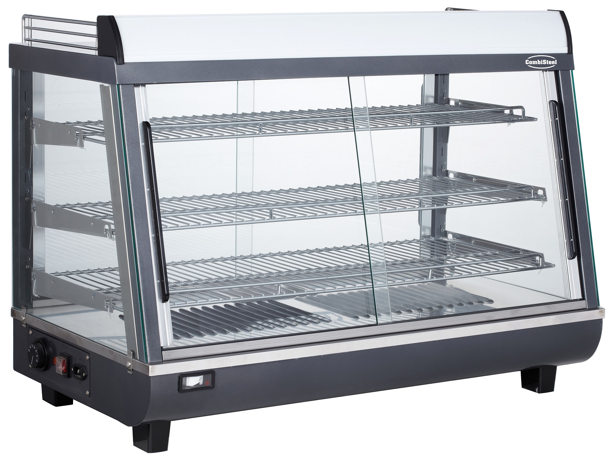 VITRINE CHAUFFANTE 136L COMBISTEEL 7487.0100