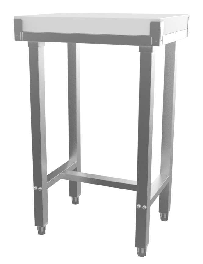BILLOT BLOC DE DÉCOUPAGE EN POLYÉTHYLÈNE 80MM ÉPAISSEUR COMBISTEEL 7490.0305