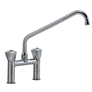 MÉLANGEUR AVEC 2-TROUS COMBISTEEL 7212.0020