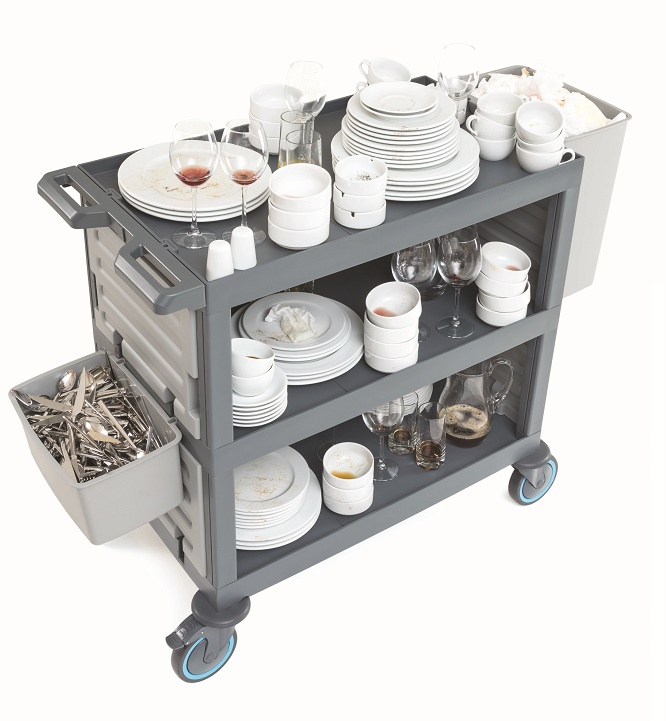CHARIOT DE DÉBARRASSAGE PROCART 221 COMBISTEEL 7048.0060