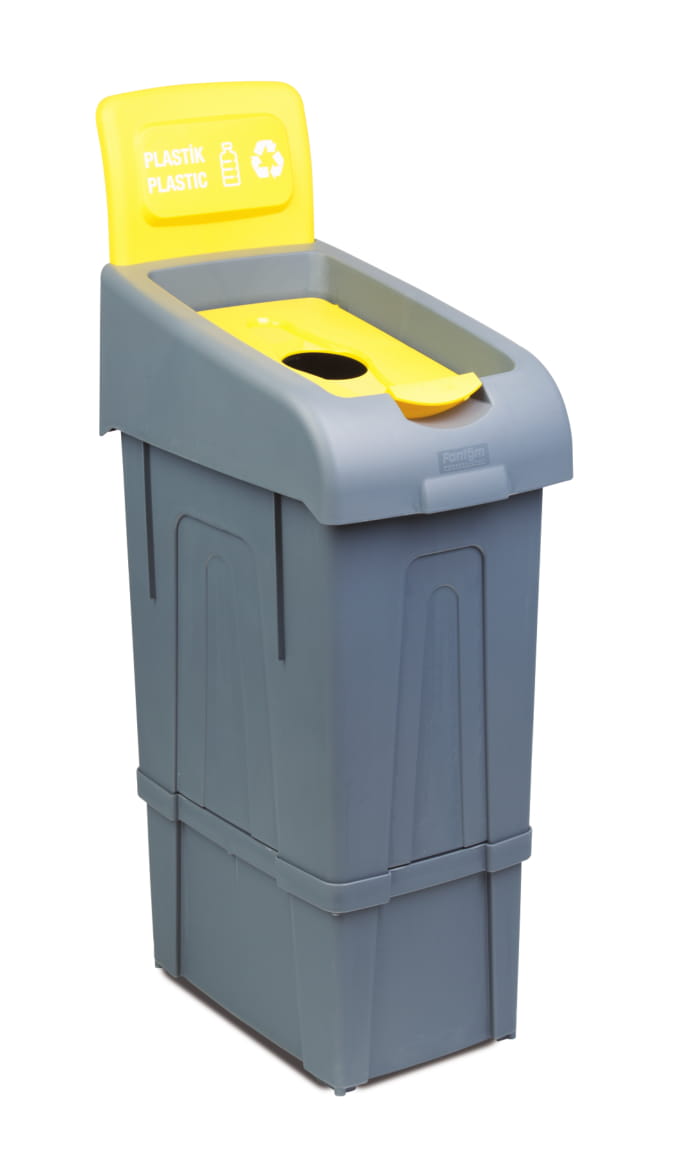 POUBELLE TRI PLASTIQUE COMBISTEEL 7048.0075