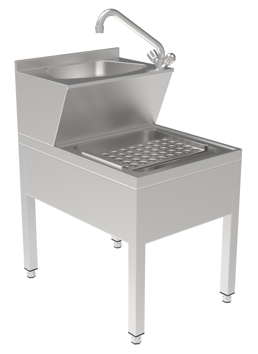 LAVABO MAINS COMBISTEEL 7013.0765