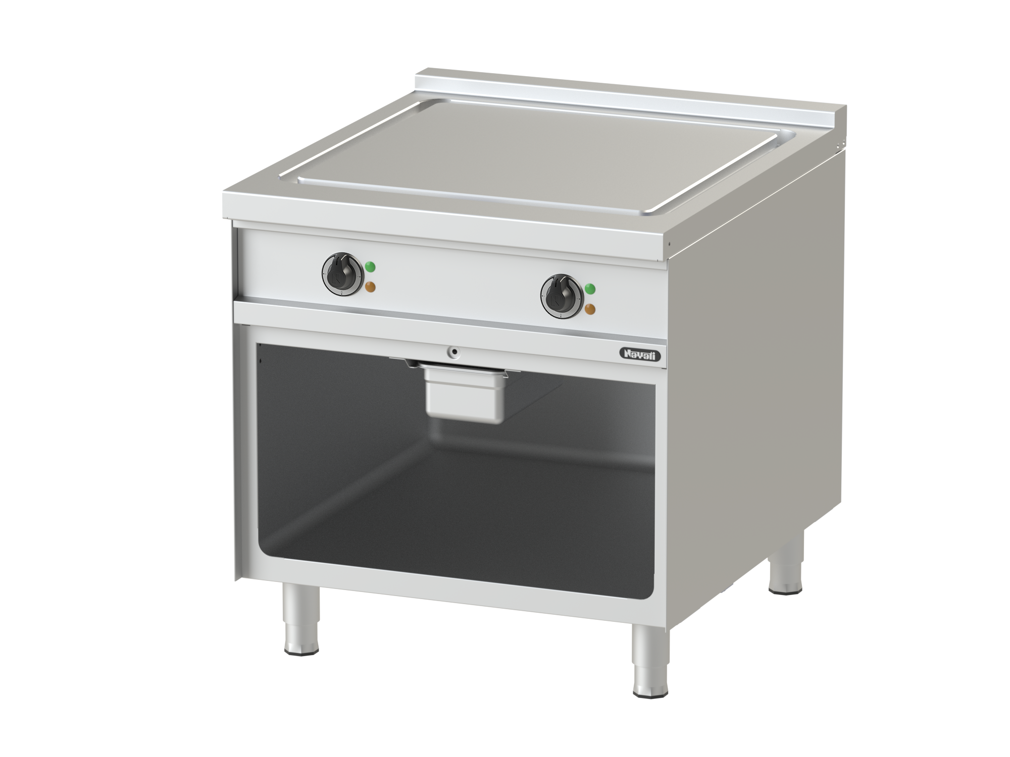 FRY TOP ELECT PLAQUE LISSE - 2 ZONES - 11.9KW - SERIE 900