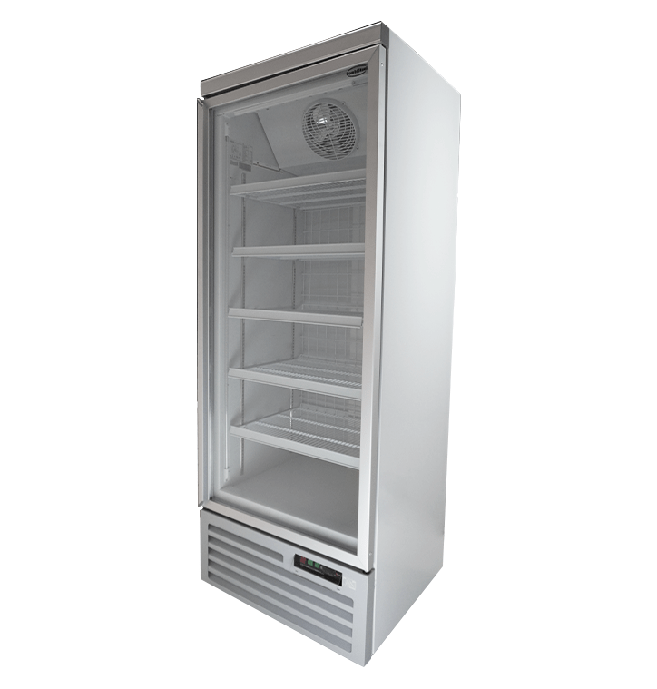 CONGÉLATEUR 1 PORTE EN VERRE JDE-600F COMBISTEEL 7455.2214