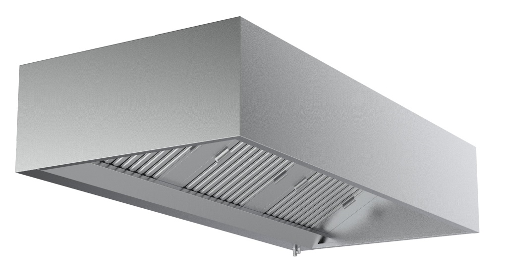 950 HOTTES MURALES MODÈLE DE BOÎTE 1200 COMBISTEEL 7333.0635