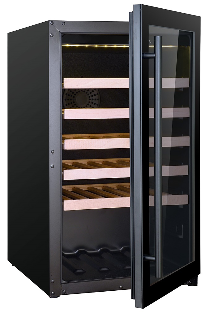 RAFRAÎCHISSEURS À VIN 118L SINGLE ZONE COMBISTEEL 7525.0025