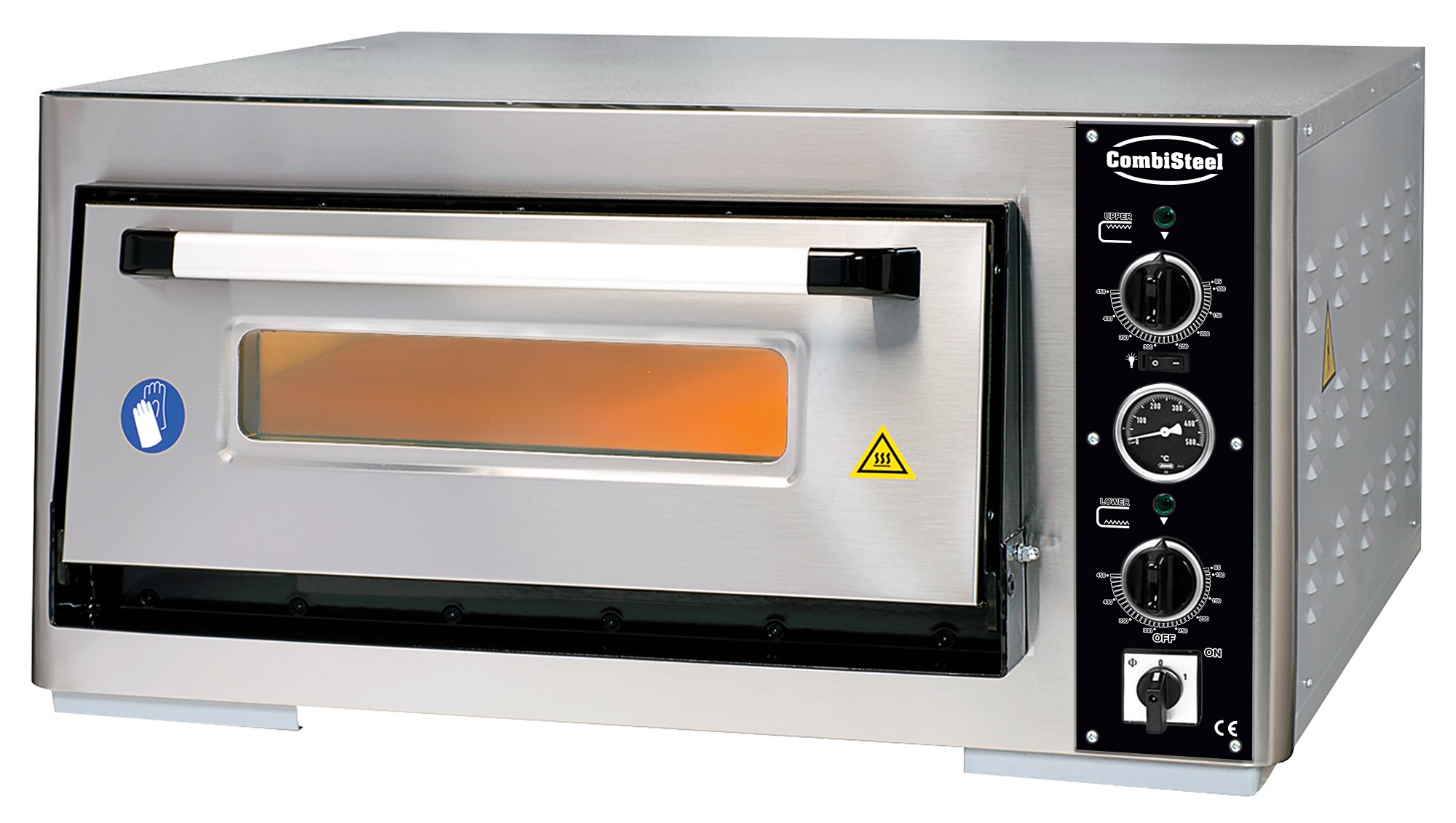 ELEC. FOUR À PIZZA MONO 1 X 6 COMBISTEEL 7491.1030