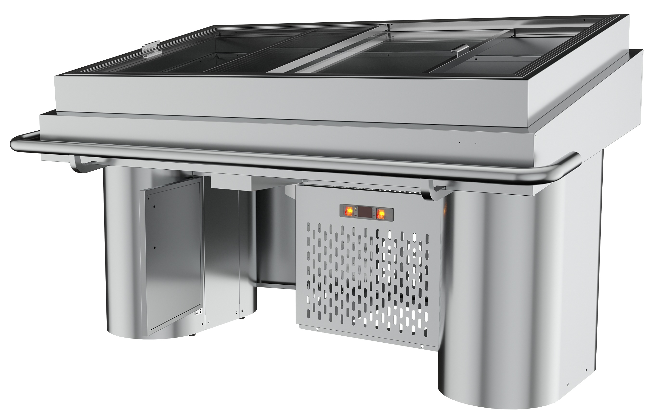 COMPTOIR RÉFRIGÉRÉE À POISSON COMBISTEEL 7178.0900