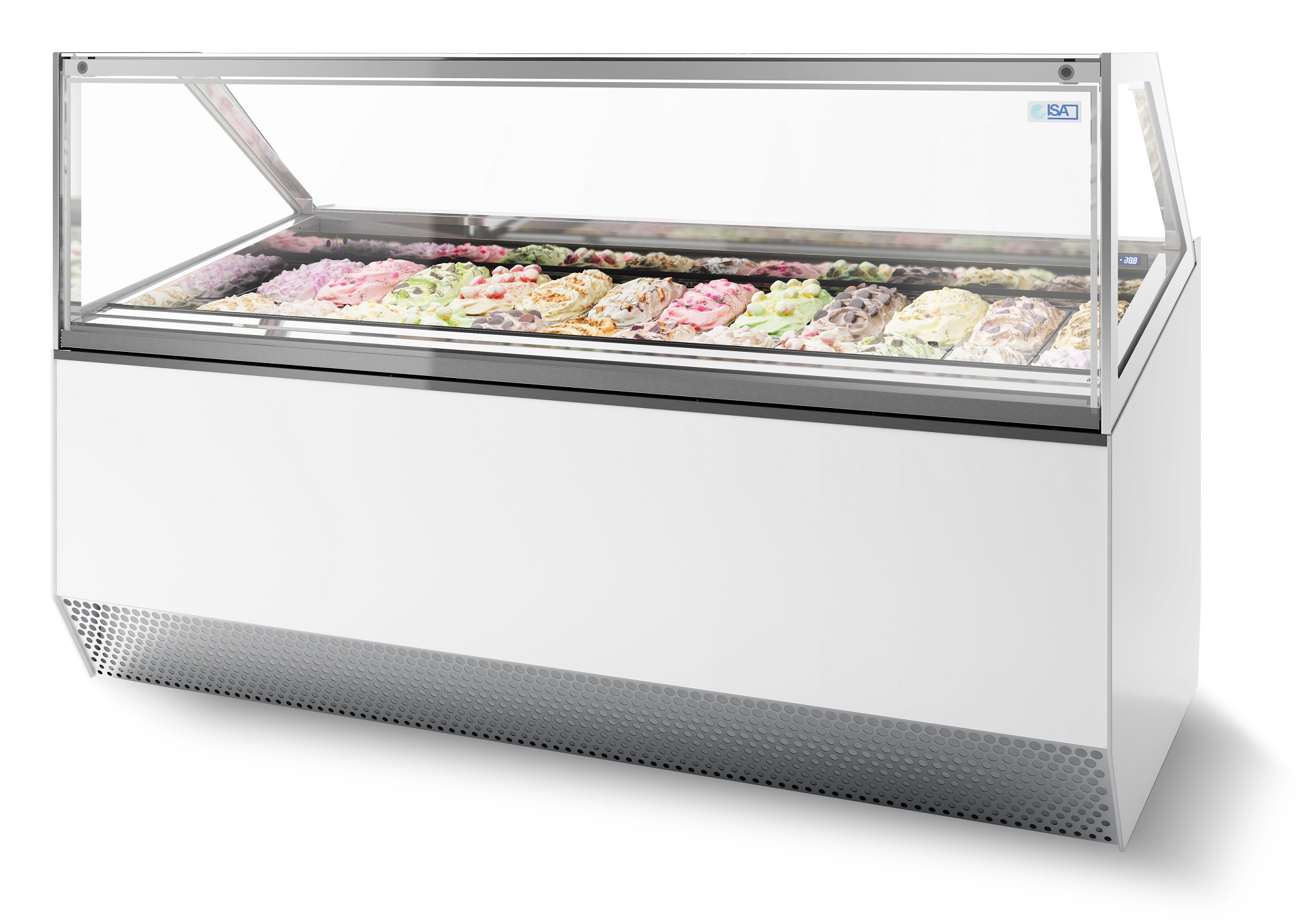VITRINE À CREME GLACÉE MILLENIUM 12 COMBISTEEL 7295.0040