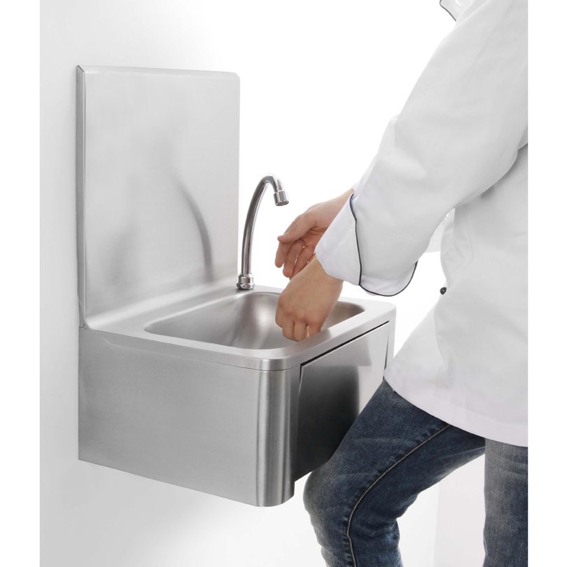 LAVABO COMMANDE AU GENOU COMBISTEEL 7531.0005
