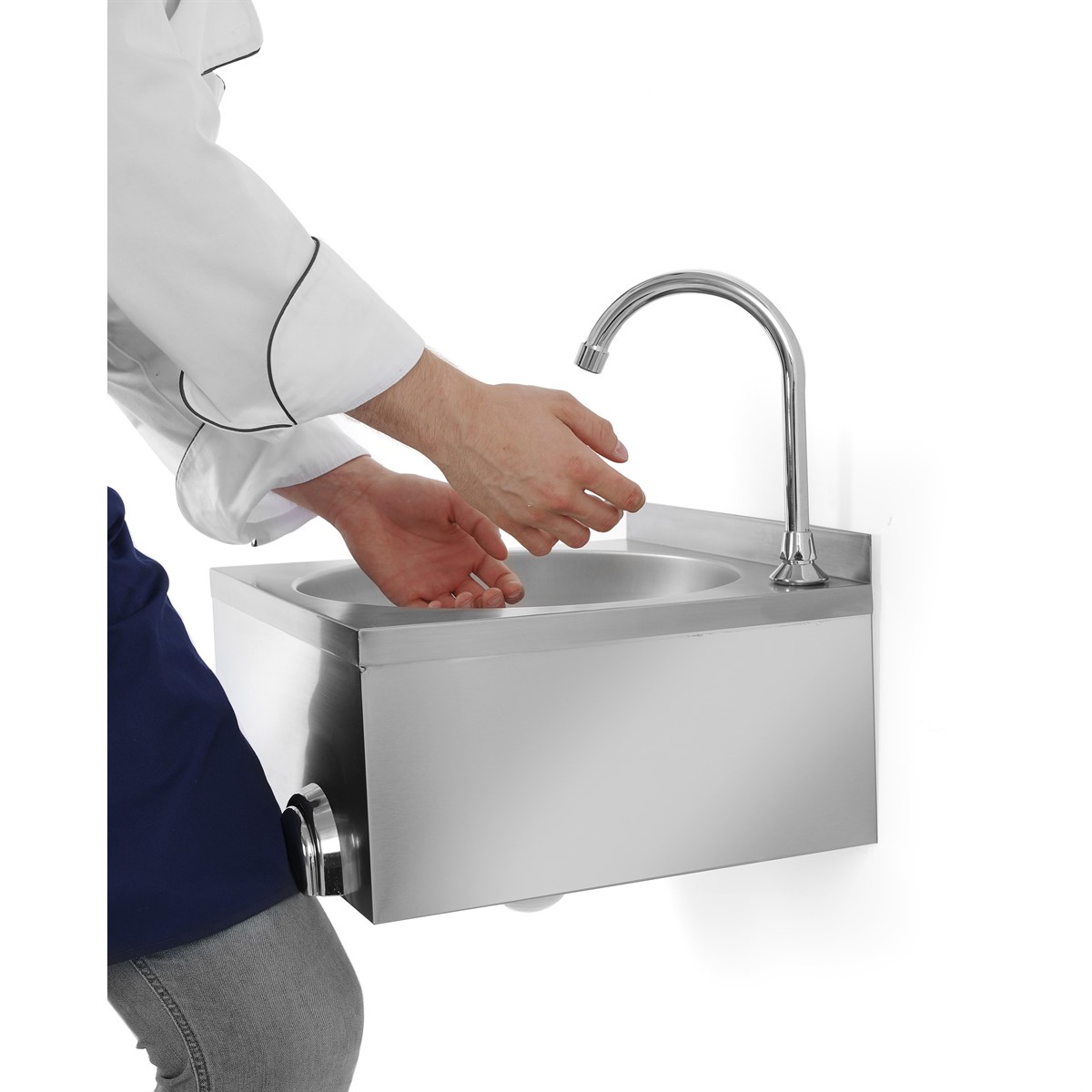 LAVABO COMMANDE AU GENOU COMBISTEEL 7531.0010
