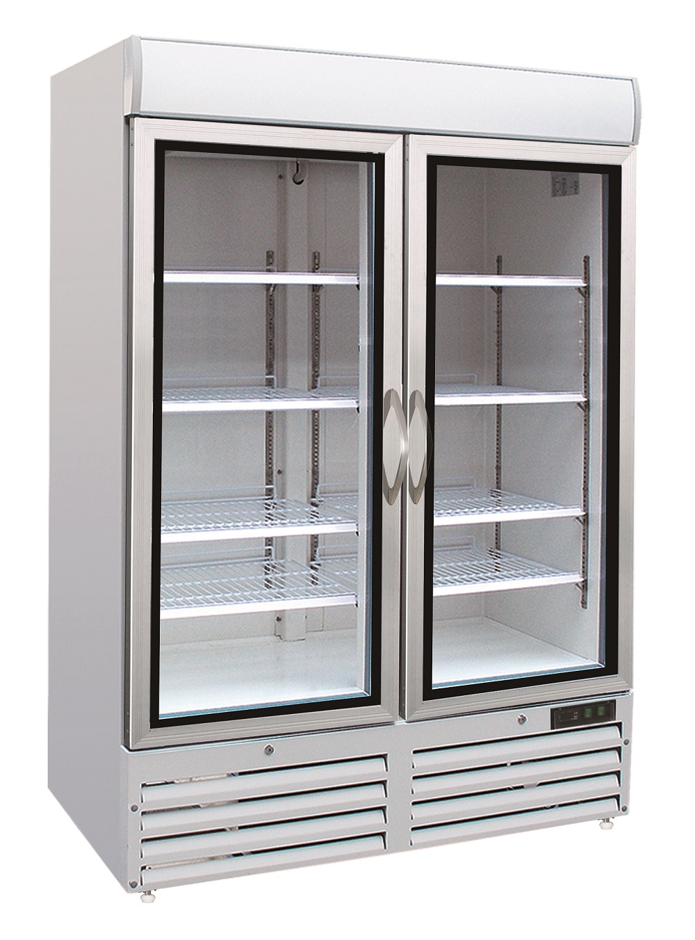 CONGÉLATEUR 2 PORTES EN VERRE COMBISTEEL 7450.0159
