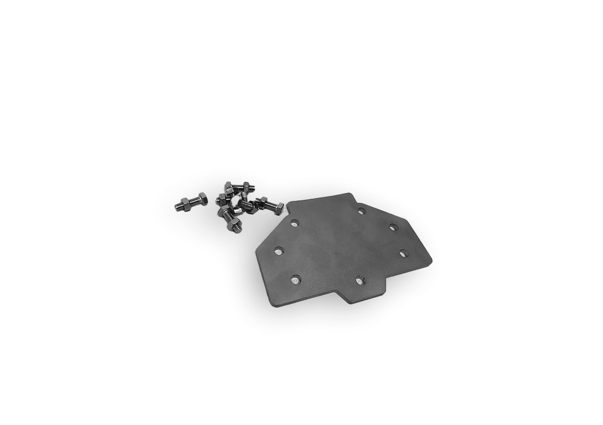 DRAIN INOX 300X265 AVEC 2 SORTIES POUR GOUTTIÈRE À FENTE COMBISTEEL 7107.0025