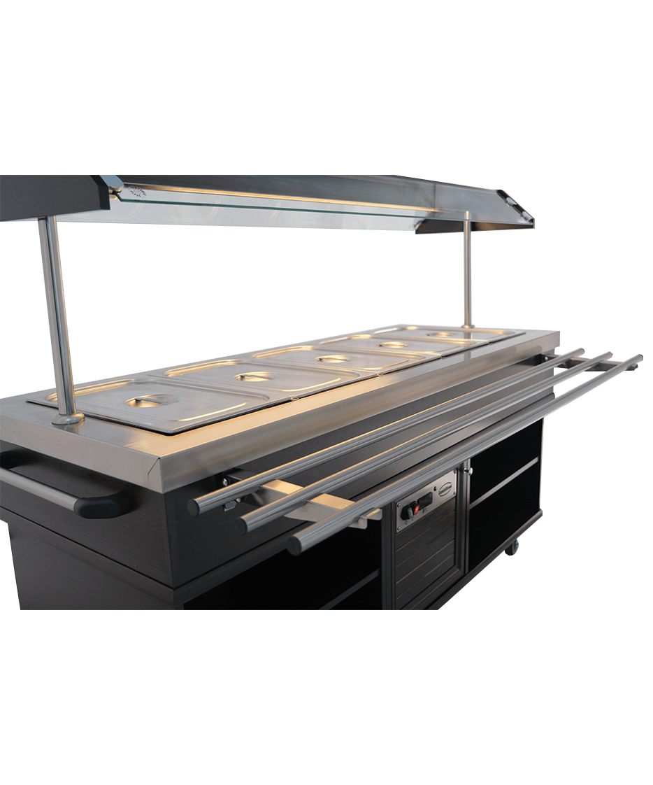 BUFFET CHAUD GN 5/1 COMBISTEEL 7078.0035