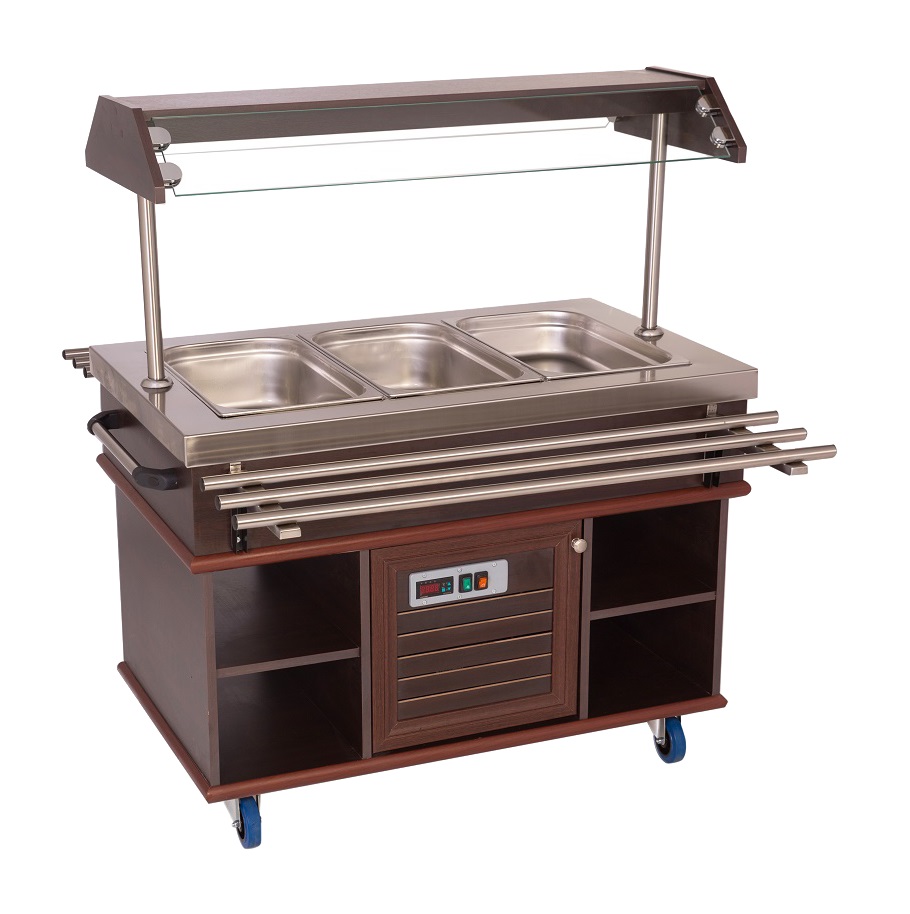 BUFFET CHAUD GN 3/1 COMBISTEEL 7078.0025