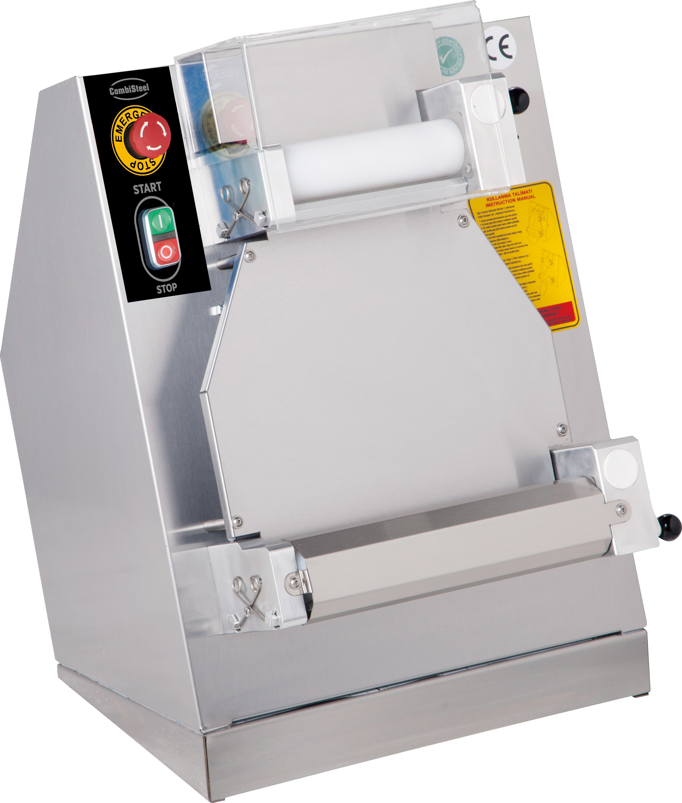LAMINOIR À PÂTE 40CM DROIT - ENTIÈREMENT INOX COMBISTEEL 7073.0140