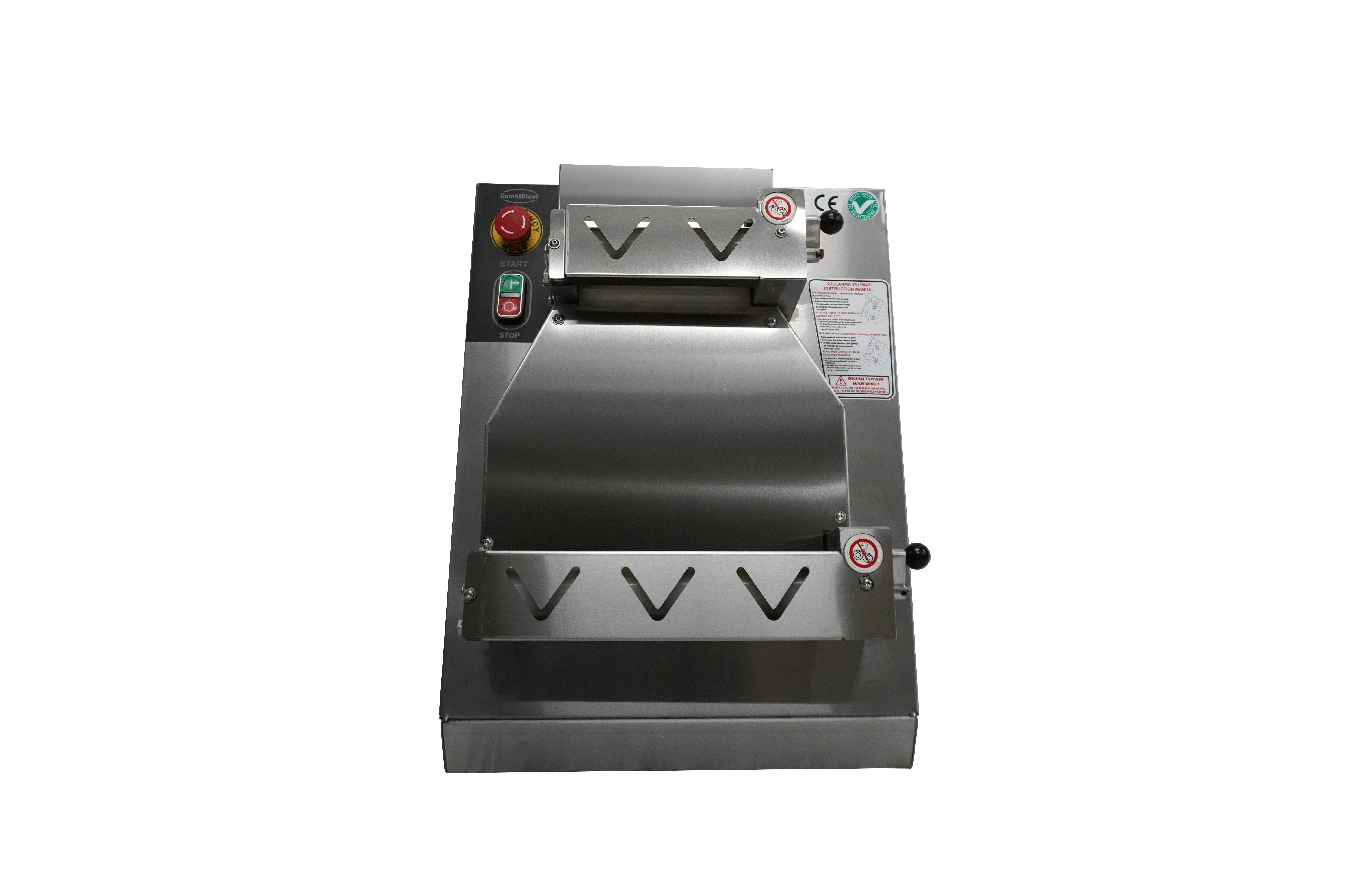 LAMINOIR À PÂTE 40CM DROIT - ENTIÈREMENT INOX COMBISTEEL 7073.0140