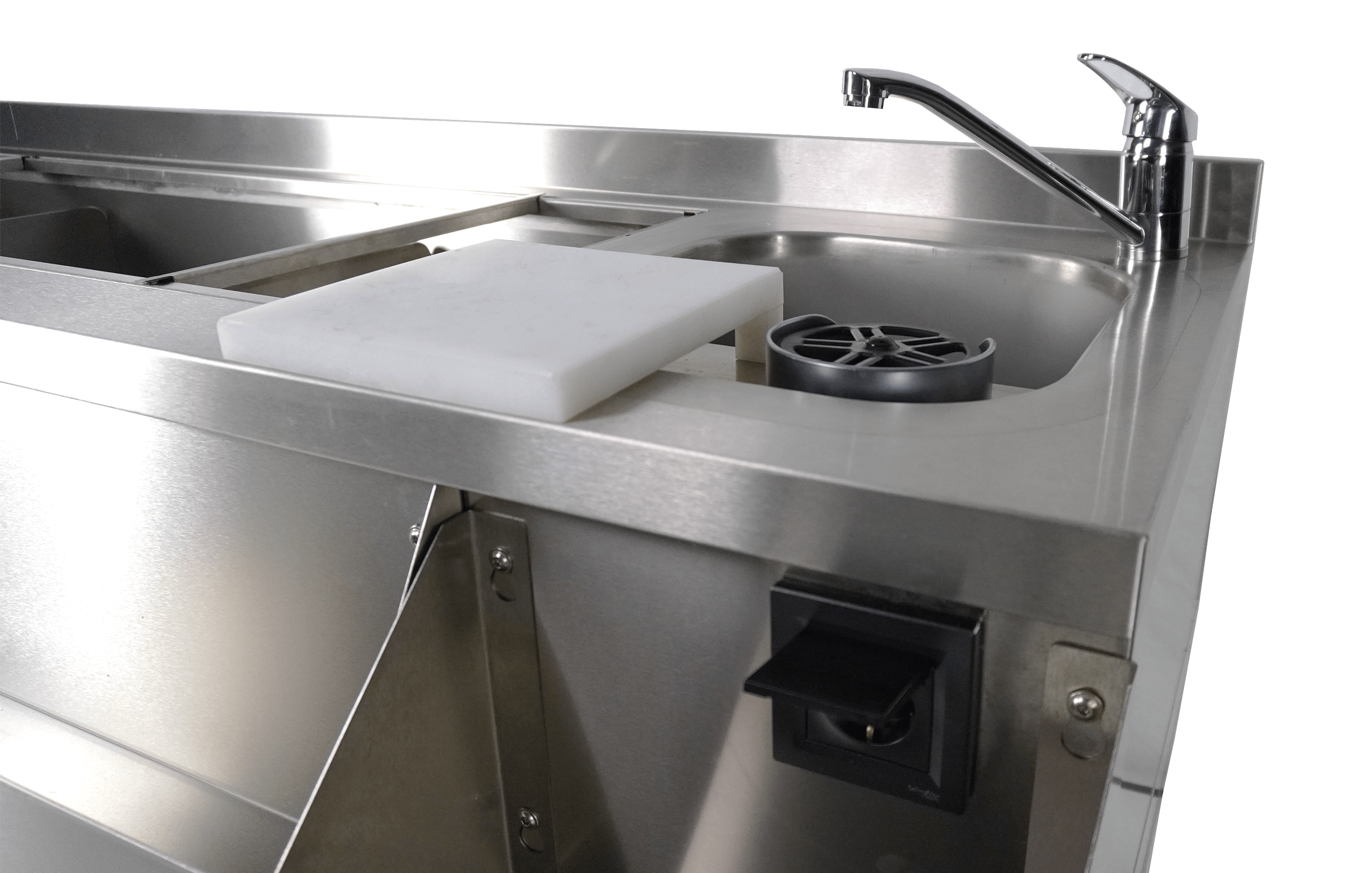 TABLE RÉFRIGÉRÉE 2 PORTES AVEC BAR À COCKTAILS COMBISTEEL 7489.6000