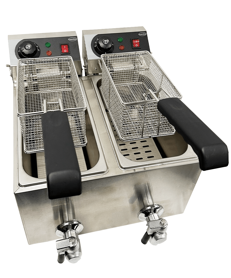 FRITEUSE POSABLE ÉLECTRIQUE 2X4 L COMBISTEEL 7455.1002