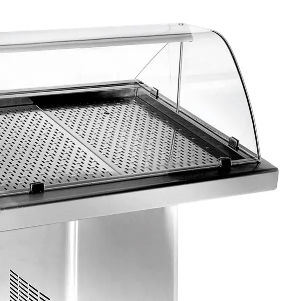 VITRINE RÉFRIGÉRÉE DE POISSON 2.3  *TRANSPORT SUR DEMANDE* COMBISTEEL 7083.0020