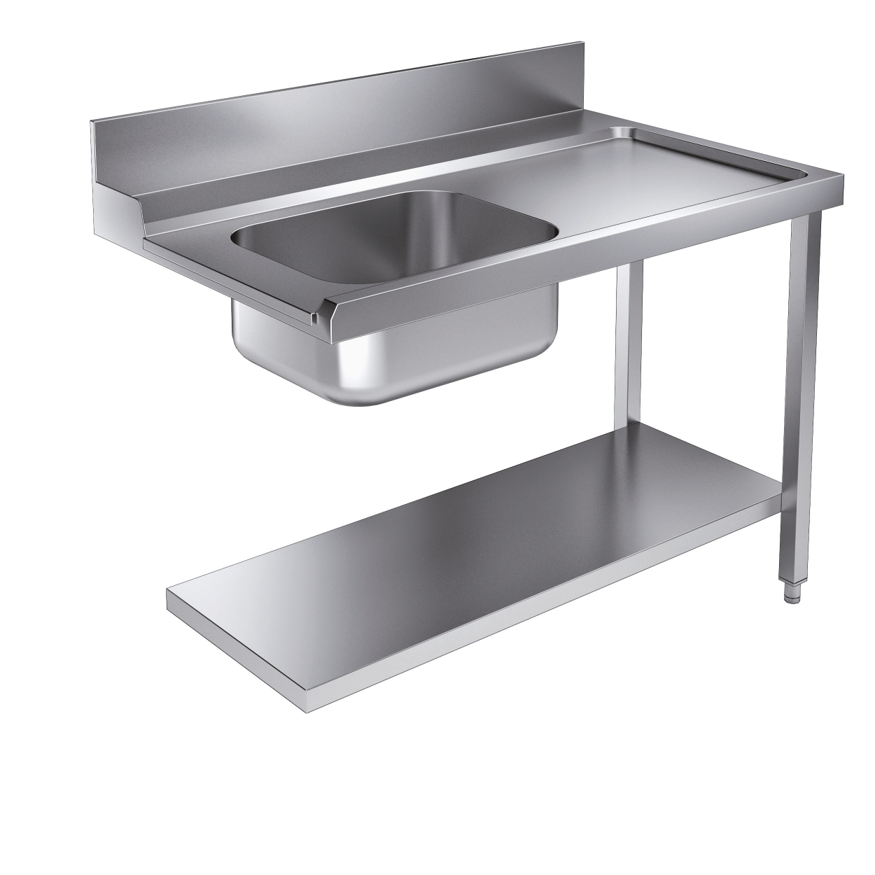 TABLE D'APPROVISIONEMENT ÉTAGÈRE 1200 À DROITE POUR 7082.0070 - 0075 COMBISTEEL 7106.1010