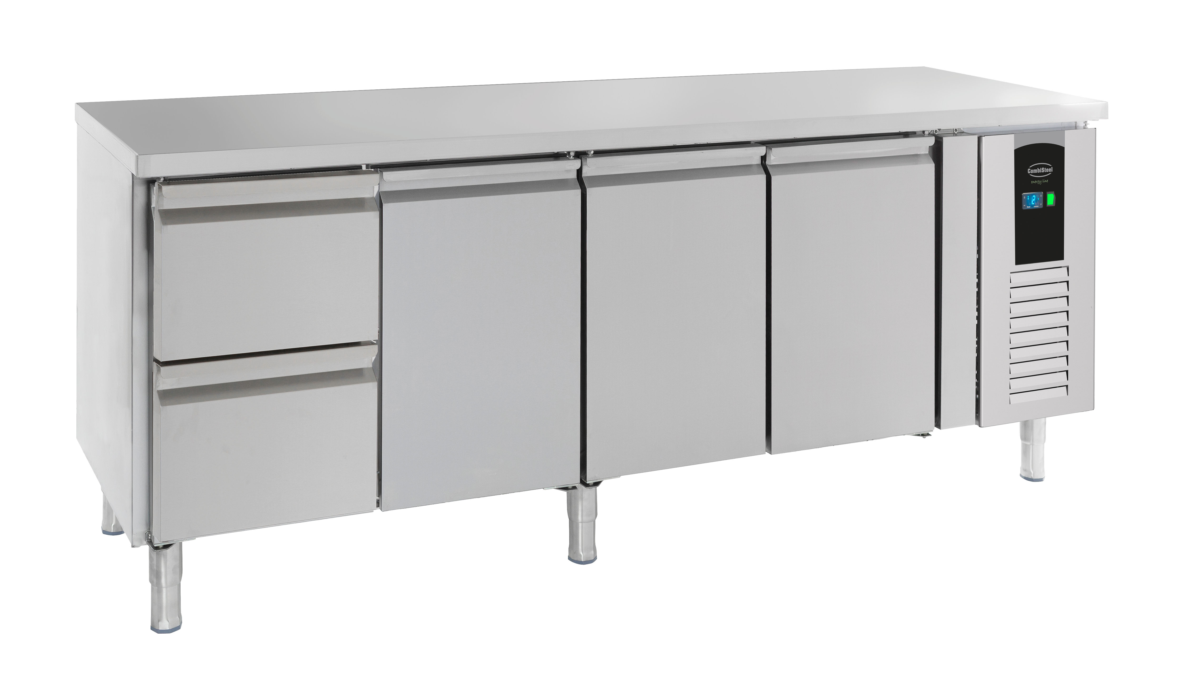 700 TABLE RÉFRIGÉRÉE 3 PORTES ET 2 TIROIRS ENERGY LINE COMBISTEEL 7450.5025