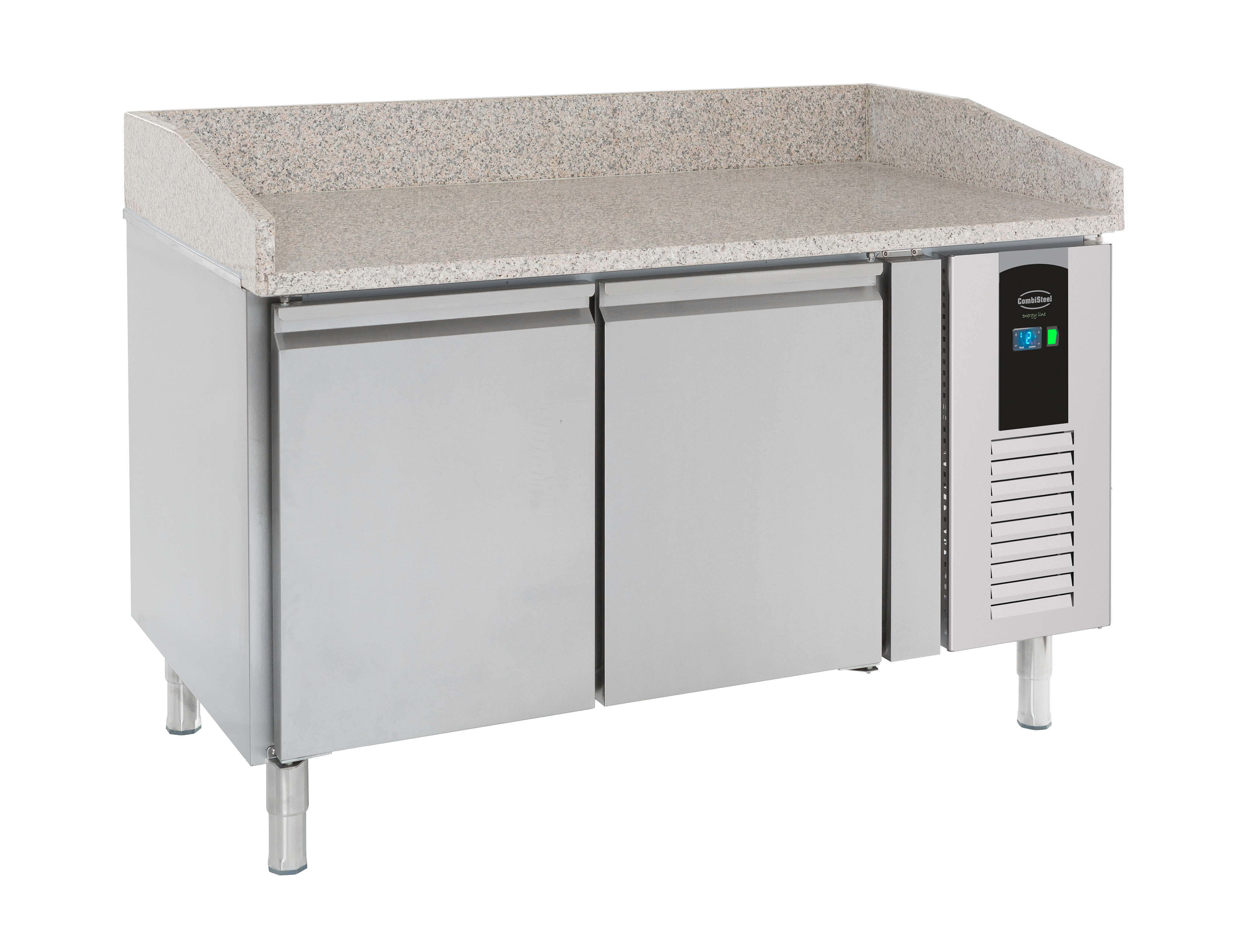 TABLE PRÉP POUR PIZZA 2 PORTES ENERGY LINE COMBISTEEL 7450.5200
