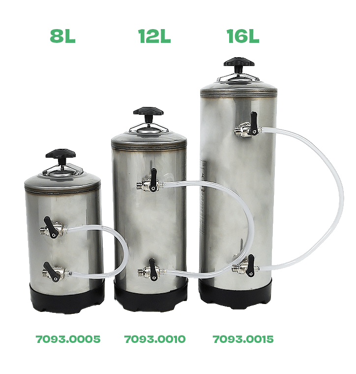 ADOUCISSEUR D'EAU 8 LITRE COMBISTEEL 7093.0005