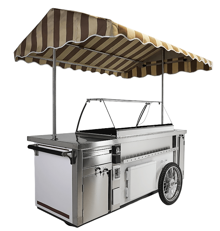 CHARIOT À GLACE RHODOS 9X5 LTR COMBISTEEL 7472.0170