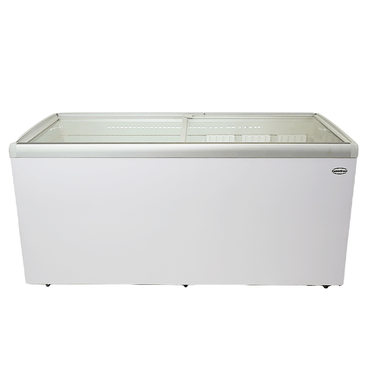 CONGÉLATEUR BAHUT COUVERCLE EN VERRE LOTTE-516 COMBISTEEL 7086.0045