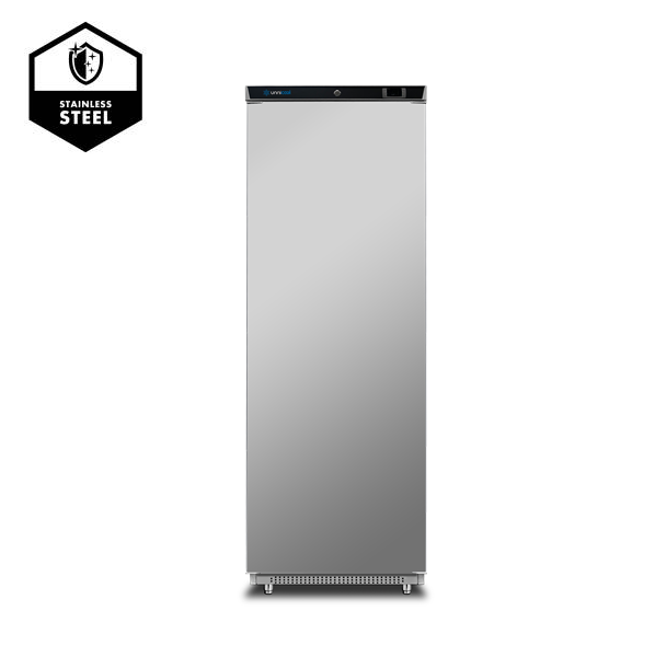 Réfrigérateur - 1 porte | Compartiment congélateur | 400 L | -18 °C à -23 °C | Refroidissement statique