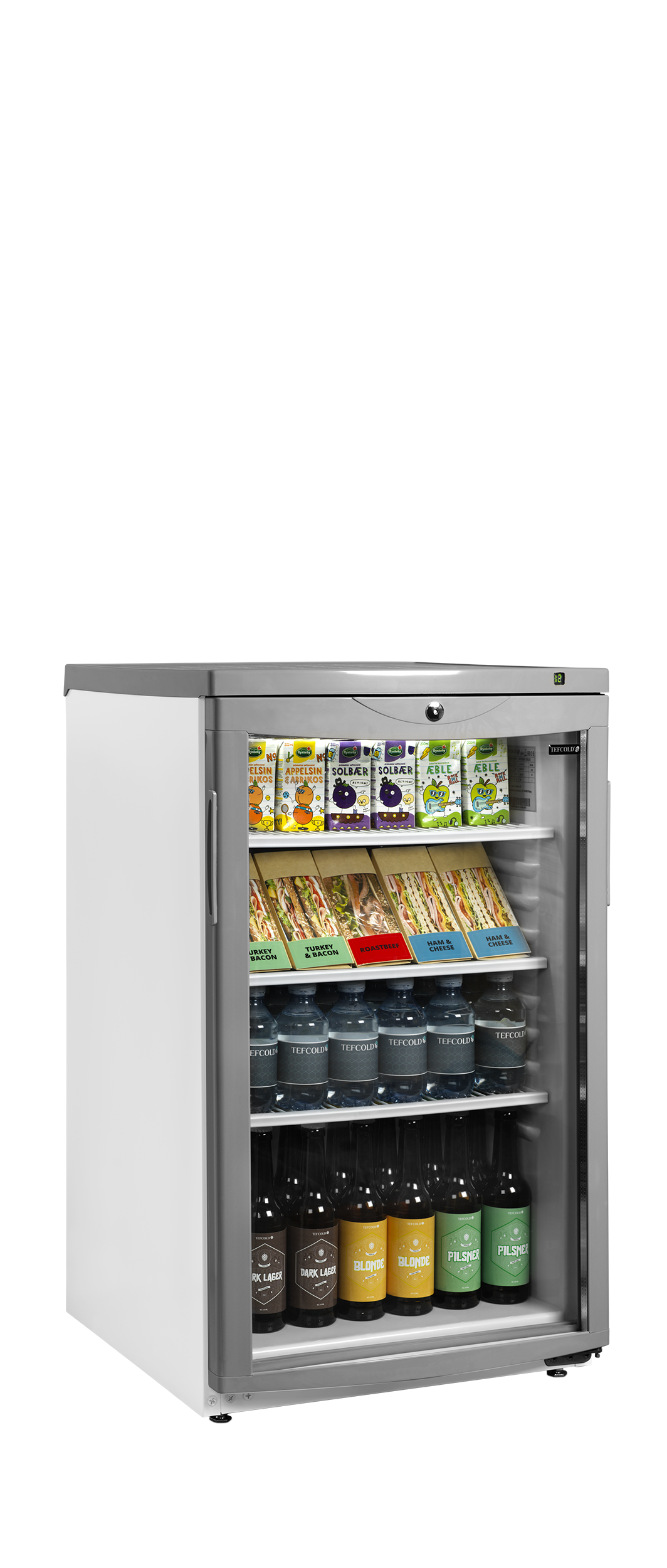 Réfrigérateur à boissons TEFCOLD-BC145 W/FAN