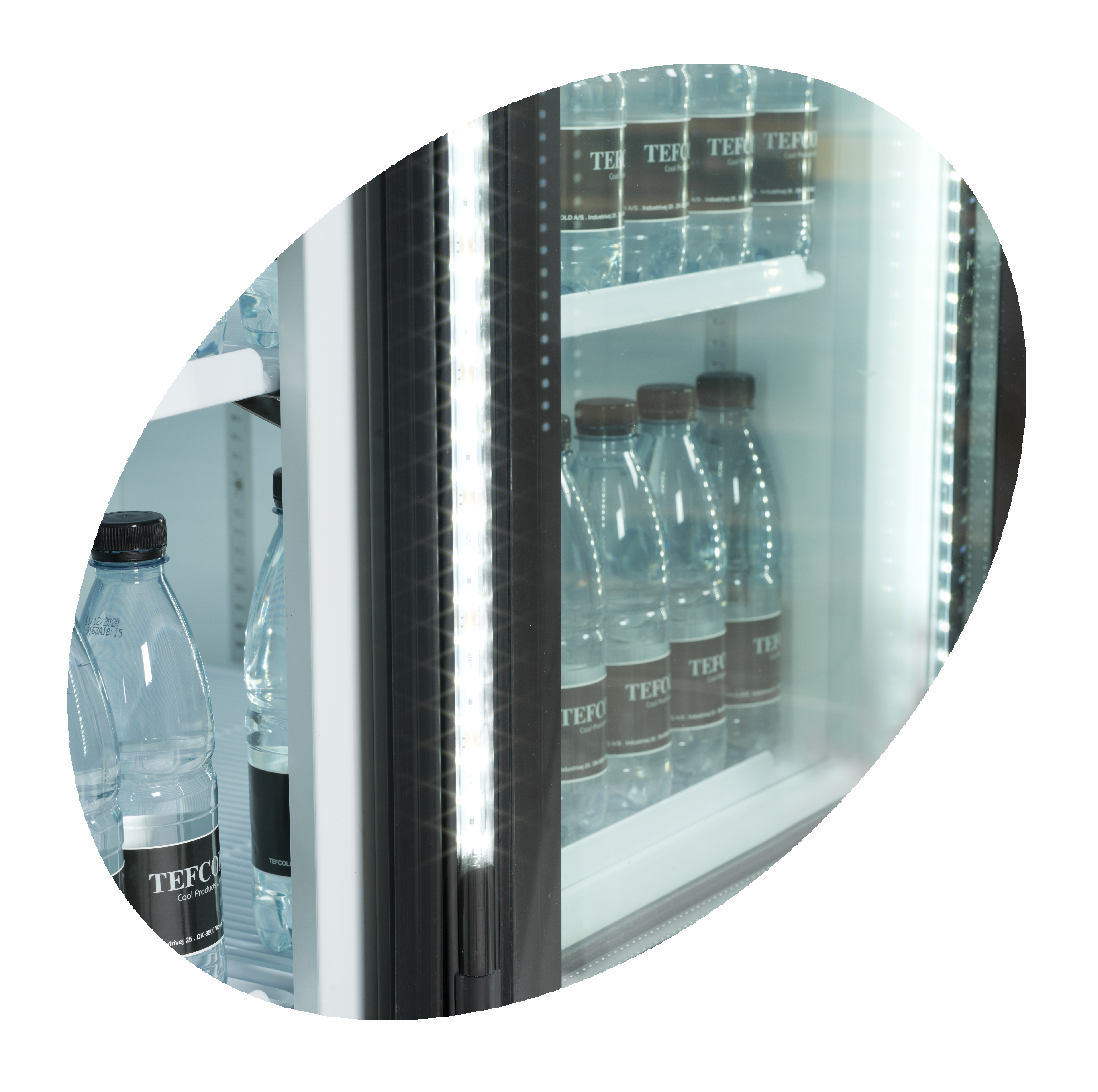 Réfrigérateur vitré TEFCOLD-FS1600H