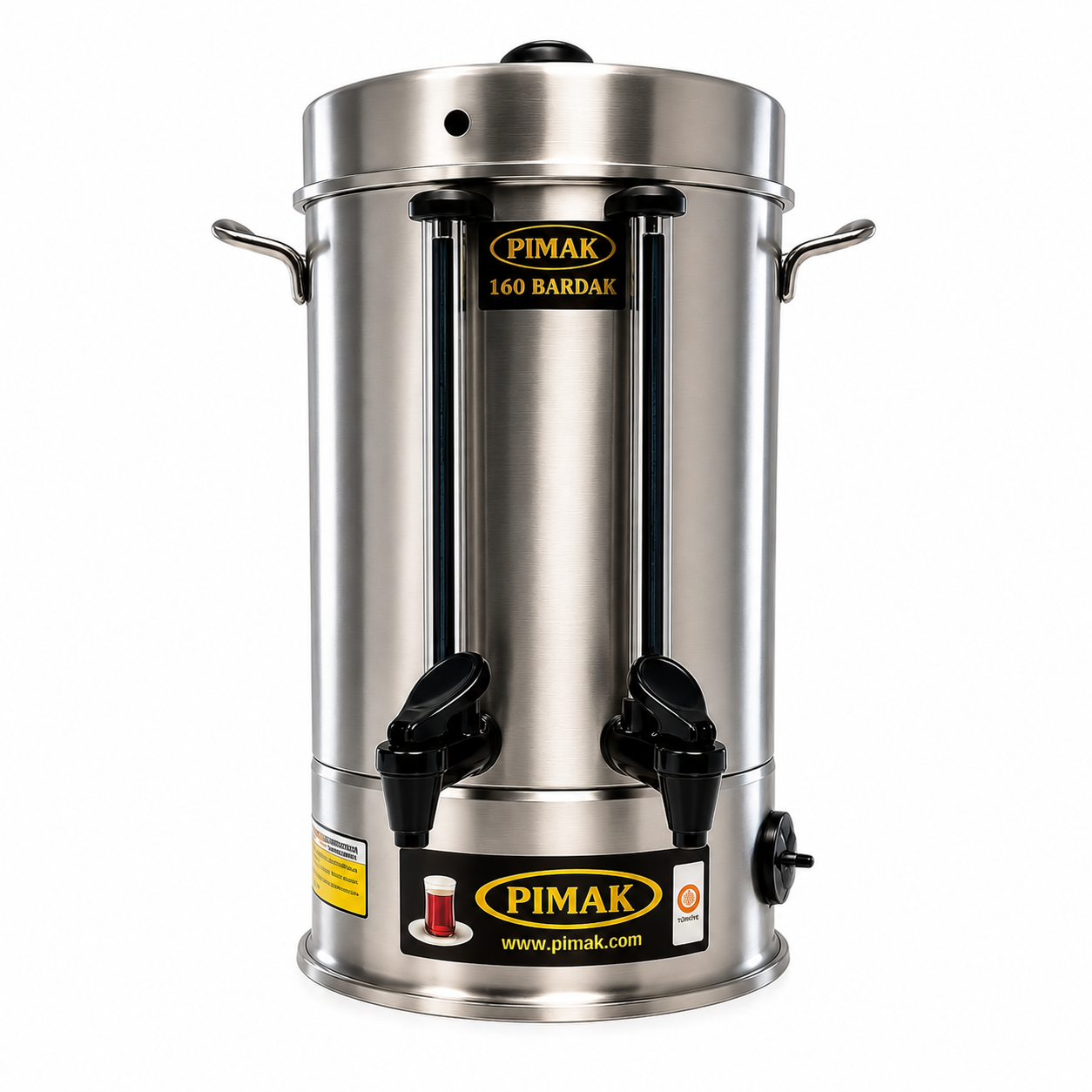Théière professionnelle turque 16 litres – Environ 160 verres