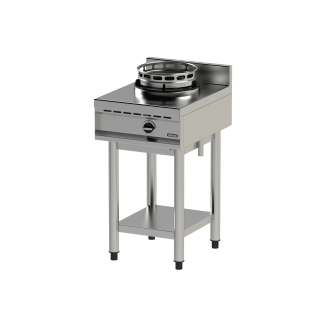 WOK GAZ SERIE 600 - 1 BRULEUR - 1 X 13 KW