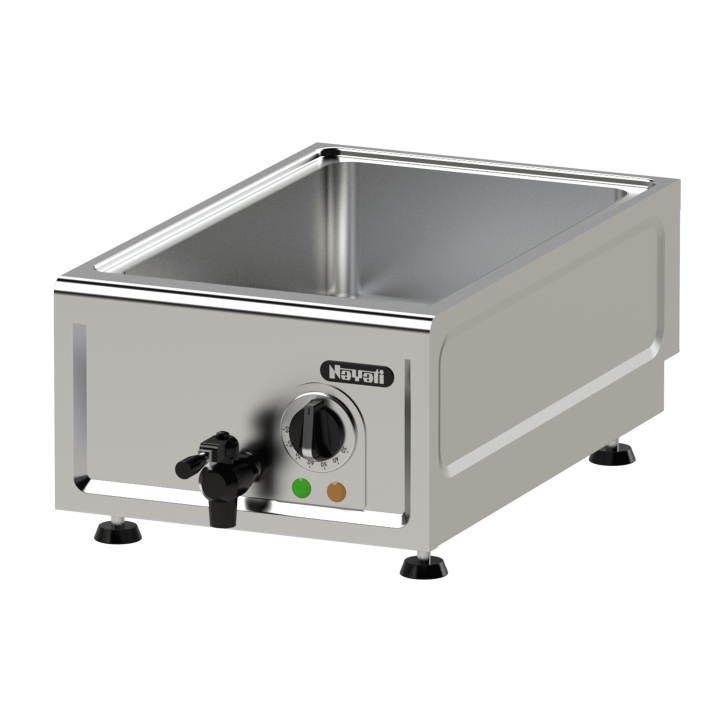 BAIN MARIE ELECTRIQUE - SERIE 600 - 1 ZONE - 2 X 1.3 kW