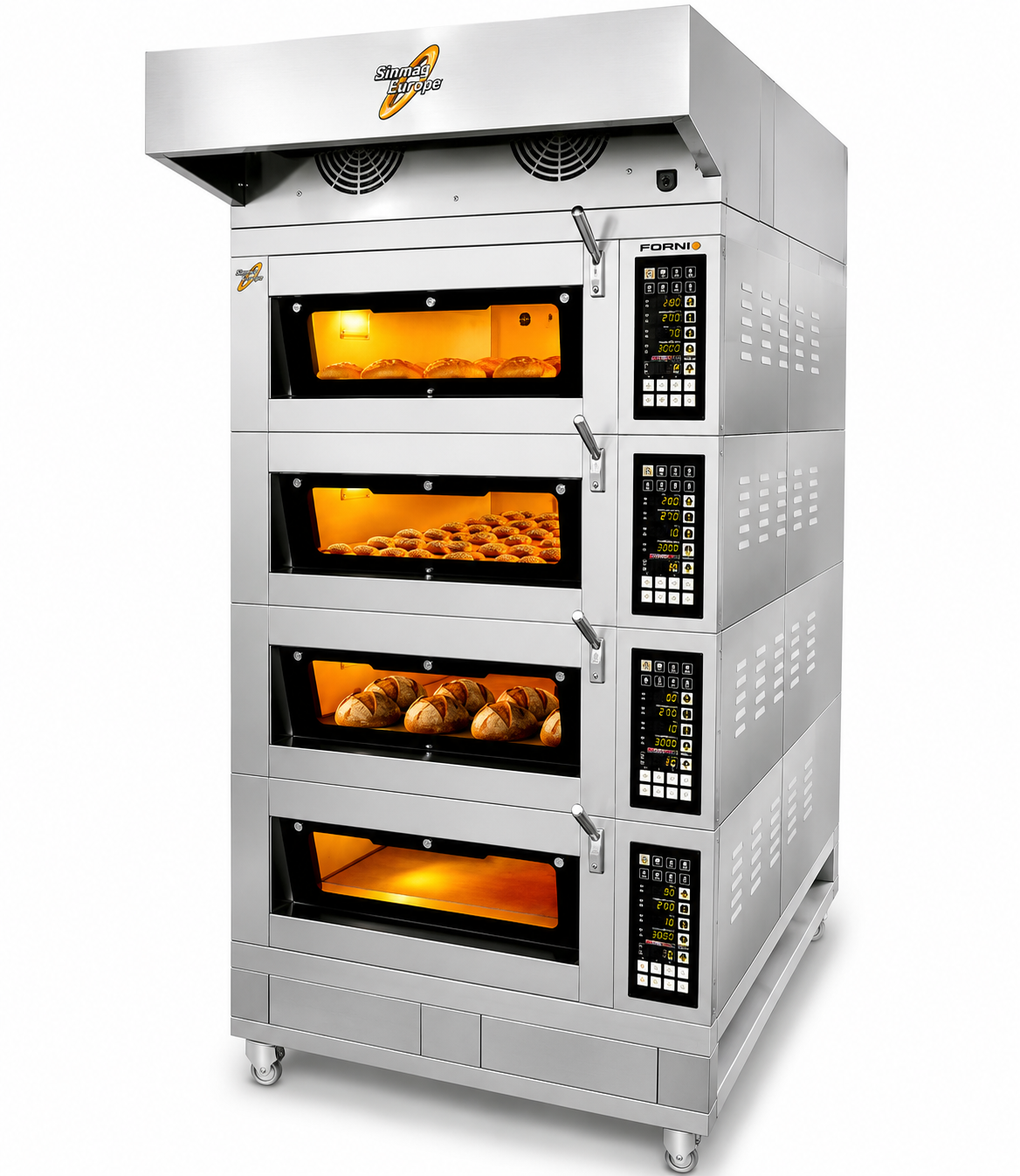 Four à sole modulaire FORNO 4 bouches électrique largeur 650 SINMAG