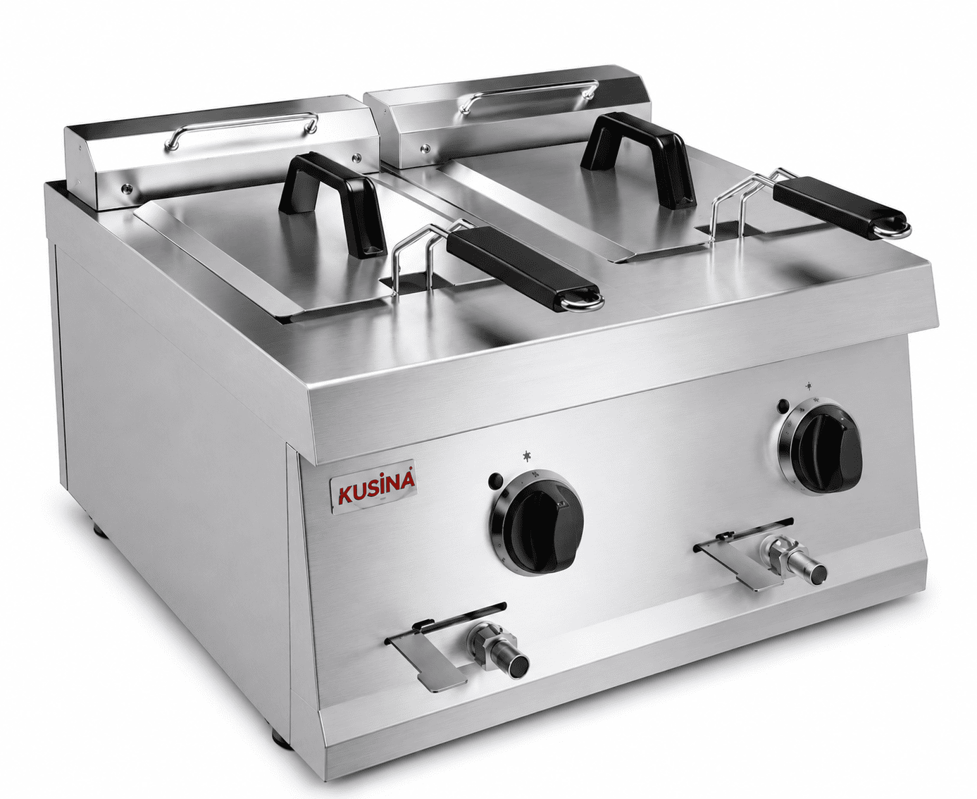 Friteuse électrique 2 X 10 L KUSINA S6F200E