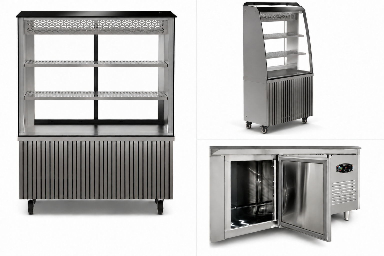 Vitrine réfrigérée Kebab et Mezzé 2 portes – DAMPAK 22CKS2S-75